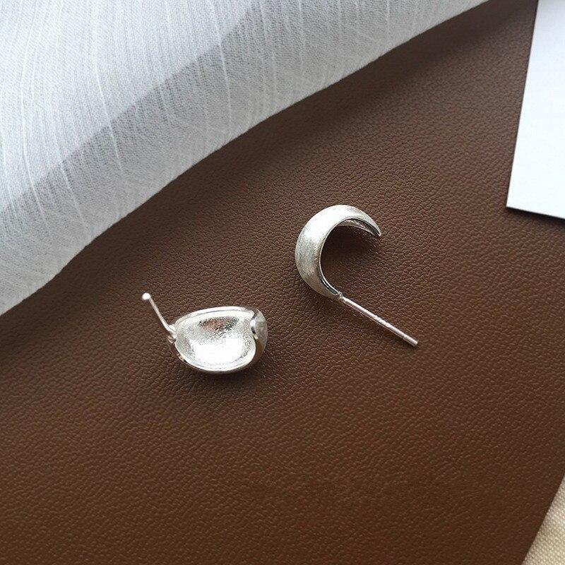925 Sterling Silver Piercing Stud Earrings For Women Romantic Party Jewelry Brincos Pendientes Oorbellen Eh288