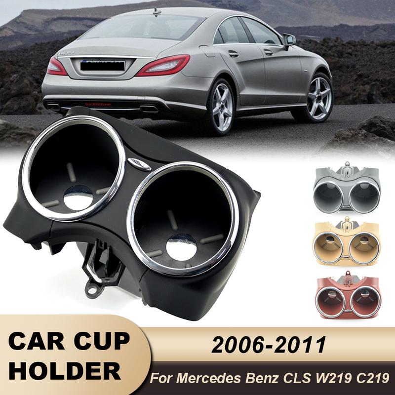 A21968004148K67  A2196800414 Cup Holder Drinks Bracket Dual Cup  For Mercedes-Benz CLS C219 CLS 280 300 350 500 550