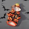 Pumpkin Dog Pullover Halloween Hoodie, Pet Sweatshirt Autumn Pullover, Breathable Hoodie Hooded T-shirt for Small Medium Dogs Cats Outfit