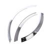 Fits 18 Toyota Prado Models: Rearview Mirror, Taillight Covers, Fog Light Eyebrow, and Spare Tire Trim.
