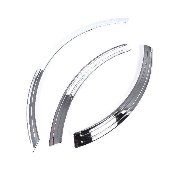 Fits 18 Toyota Prado Models: Rearview Mirror, Taillight Covers, Fog Light Eyebrow, and Spare Tire Trim.