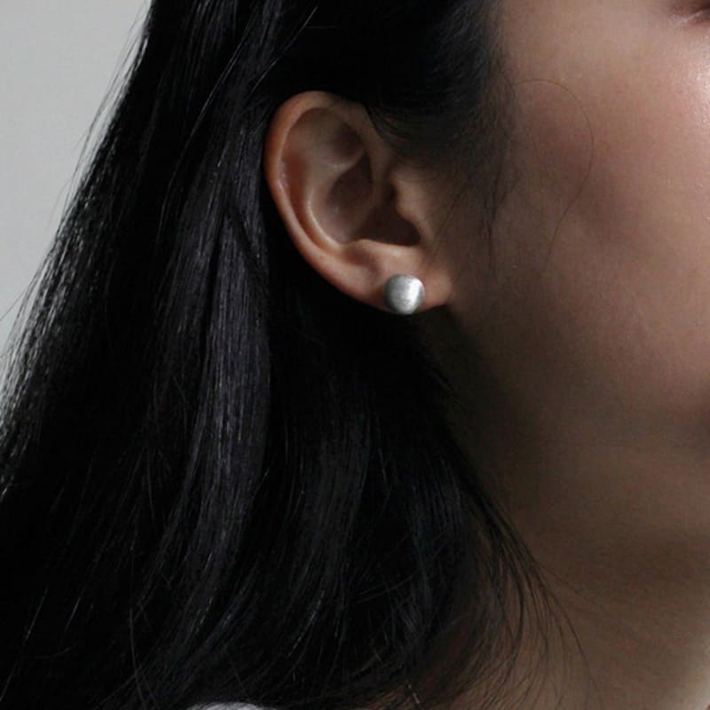 NORMALLEE [Silver 925] Dough Earrings