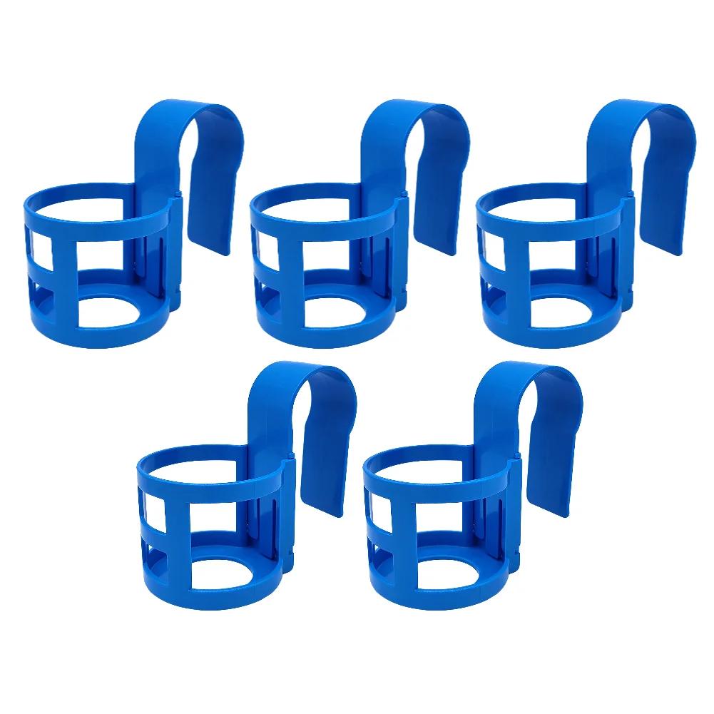 Boat Water Cup Hanging Holder Reusable Swimming Pool Side Storage Shelf Multifunctional Water Cup Hanging Rack Pool Accessories