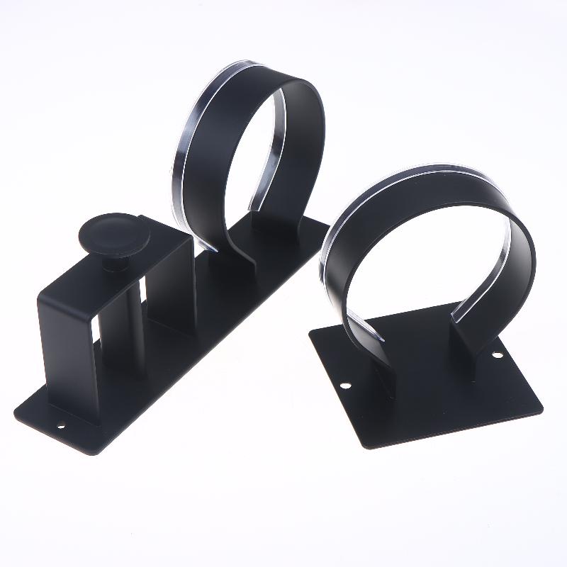 Punch-Free Hairdryer Storage Rack Wall Mounted Hair Dryer Holder Stand Shelf For Home Bathroom Dressing Room No Drill Organizer