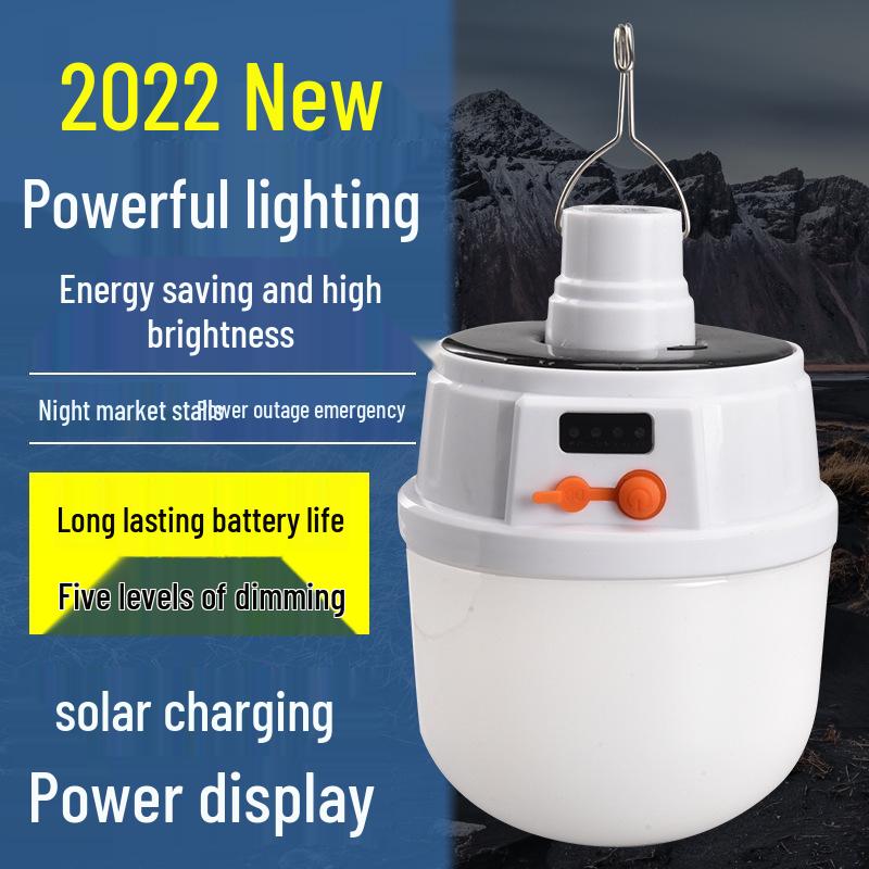 Waterproof Durable Solar LED Emergency Camping Bulb