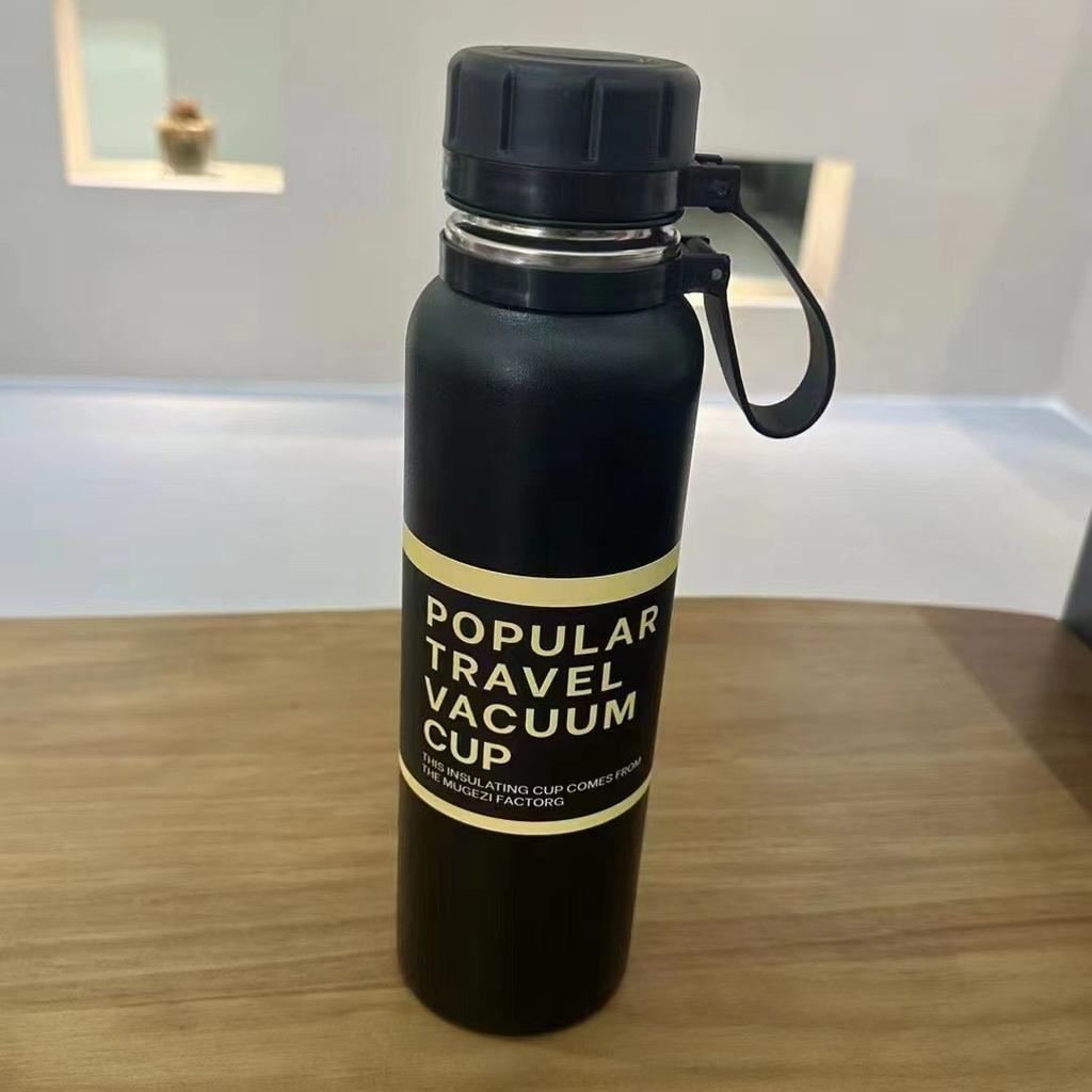 Stor kapacitet rostfritt stål sling termosmugg utomhus bärbar vakuum sportkittel Aike rymdkruka gränsöverskridande