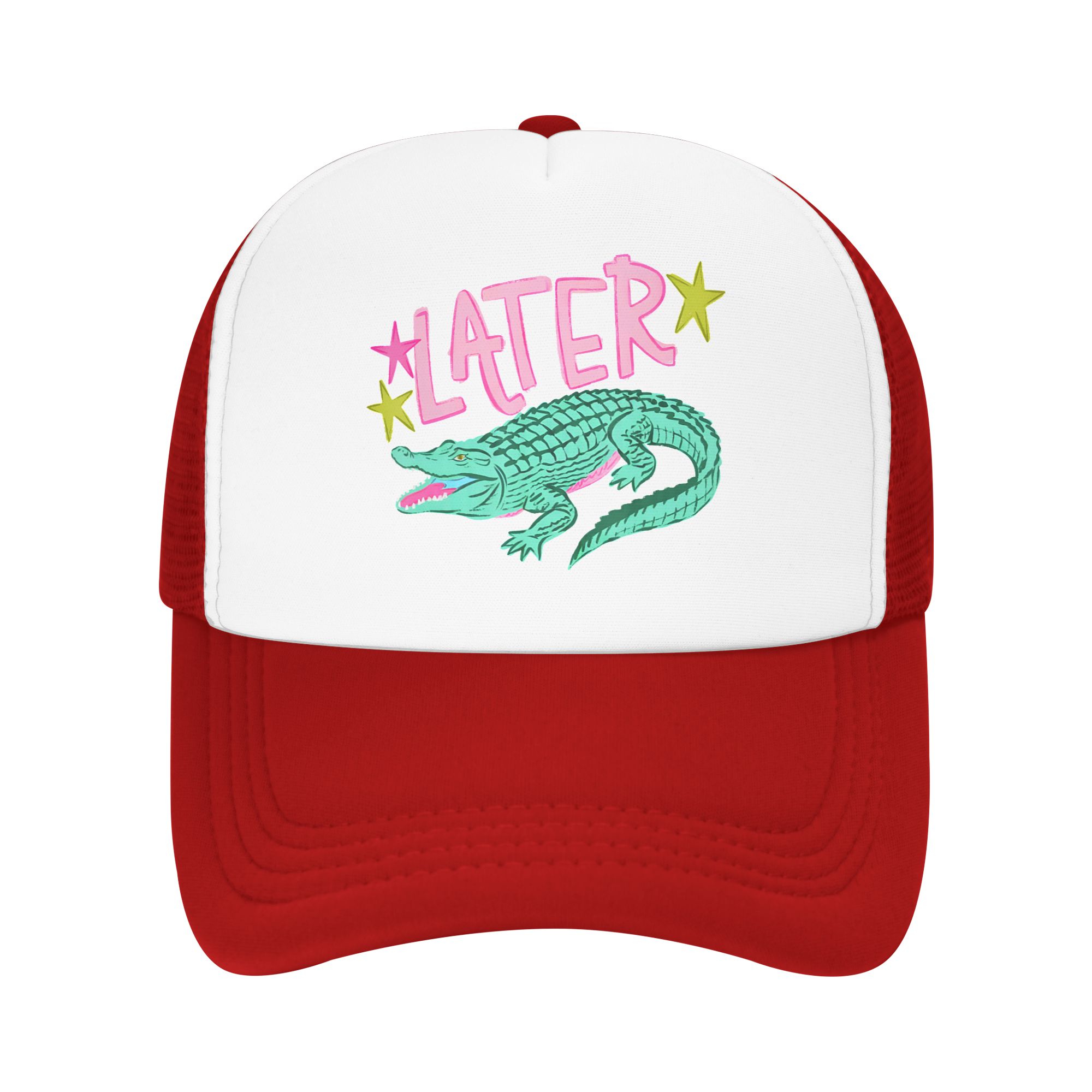 Later Gator After While Crocodile Casual Baseball Cap Outdoor Gym Sun Hats Summer Breathable Men Women Classic Baseball Caps One Size