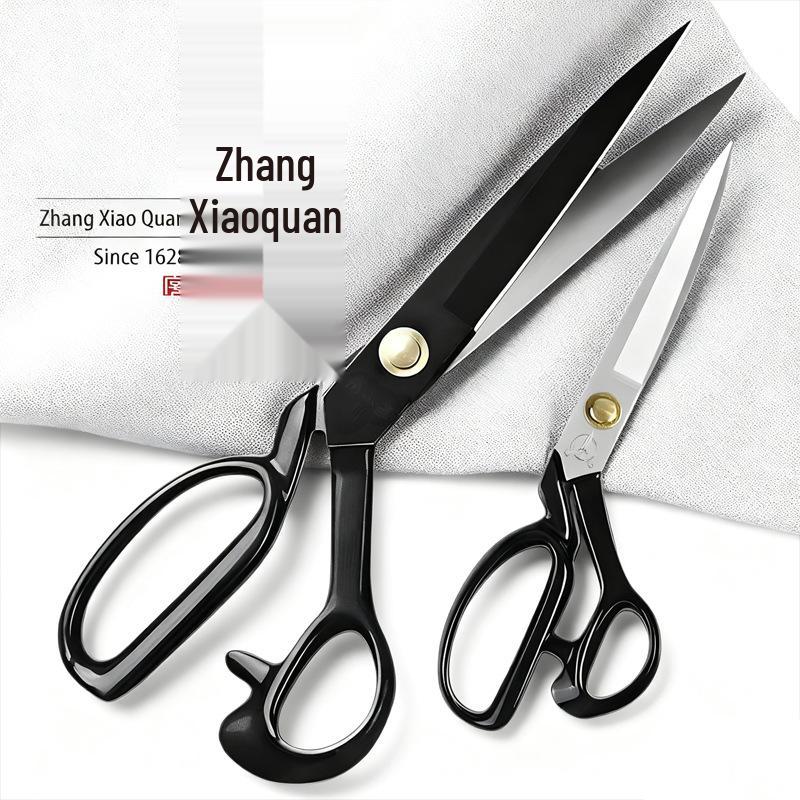 Zhang Xiaoquan Professional Manganese Steel Tailoring Scissors for Fabric, Leather, and Clothing Cutting