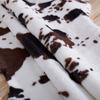 Large Size Cow Printed Cowhide Faux Skin Leather NonSlip Antiskid Mat Carpet for Living Room