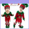 Stunning Christmas Elf Toddler Cosplay Costume With Shoes Stockings