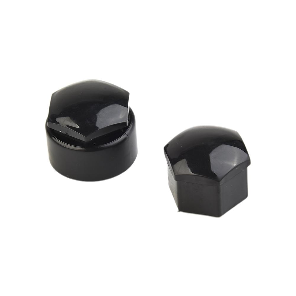 Wheel Wheel Nut Cap 17MM Black Bolt Cap Nut Plastic Studs