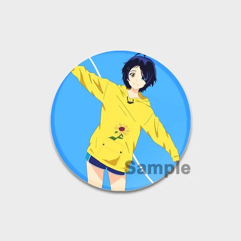 32/44/58MM Wonder Egg Priority Brooches, Cartoon Ohto Ai Cosplay Badge, Anime Brooch, Enamel Pin, Jewelry Accessories, Backpack Decoration