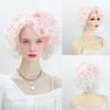 Synthetic Short Wig for Women Wig Side Paring Hairstyle Cosplay Halloween Carnival Party Women's Wig