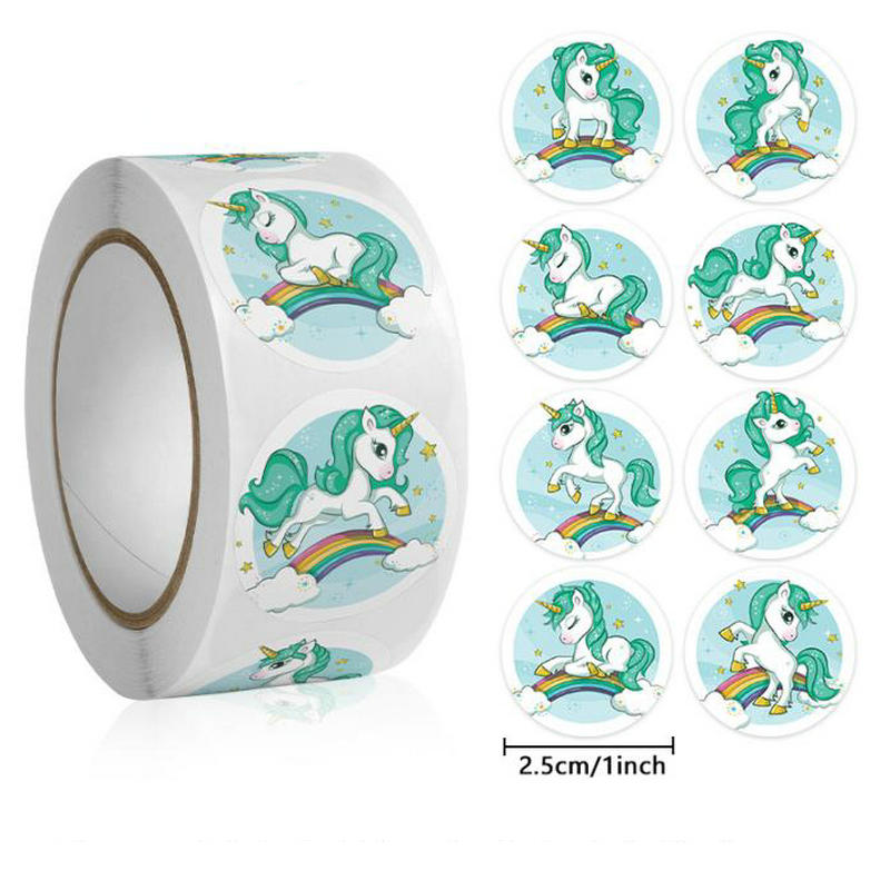 Wholesale New Kids' Motivational Stickers Cute Animal Reward Sticker Friendly Campus Office Classification Self-Adhesive Labe