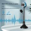 Driver-Free 2K HD USB Video Conferencing Camera with Desktop Mic