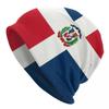 Dominican Republic Flag Skullies Beanies Caps Fashion Winter Warm Women Unisex Knitting Hat Adult Unisex Bonnet Hats