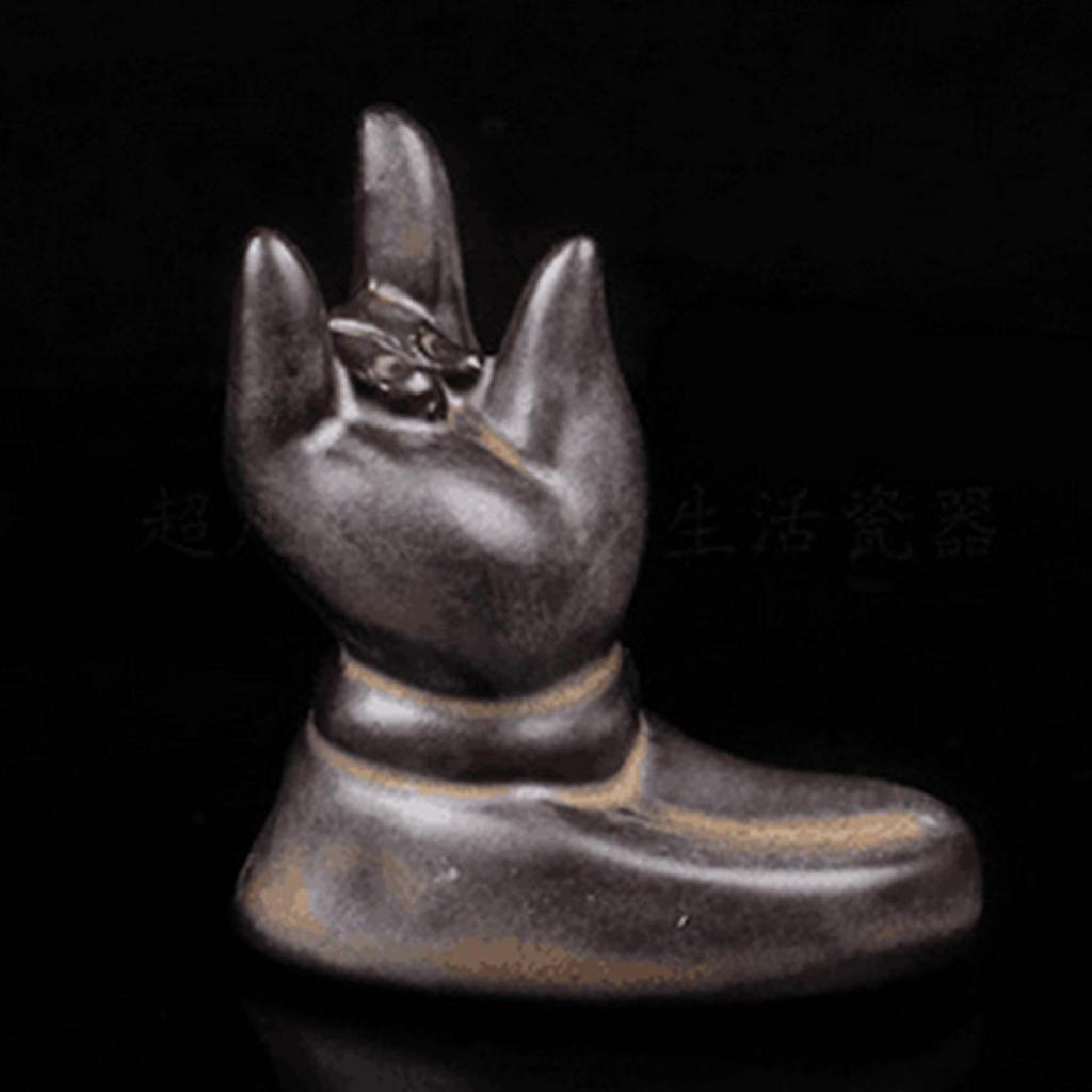 Vintage Incense Burner Holder Alloy Lion Plate Ash Catcher Accessory for Meditation Room Yoga Studio Home