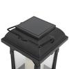 Solar Hanging Lantern LED Light Garden Lamp with Flickering Flameless Candle Rainproof Outdoor Hanging Candle Lantern
