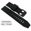23mm Luminox Minox8831.KM Silicone Watch Strap with Scale Pattern