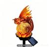 Gold Resin Powered Outdoor Garden Light with Funny Design for Patio Decoration