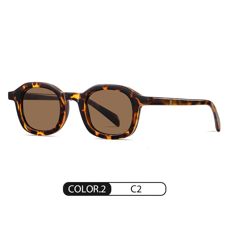 

1Pcs New Fashion Trend Design Sense Board Sunglasses Retro Polygon Polarized Sunglasses Anti-Blue Light Glasses