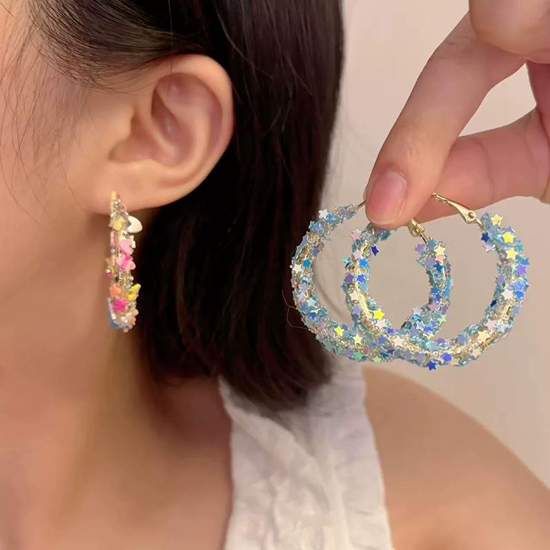 Sweet Dopamine Butterfly Bow Earrings for Women Rhinestone Exquisite Elegent Aesthetics Ear Buckle Crystal Take Picture Jewelry