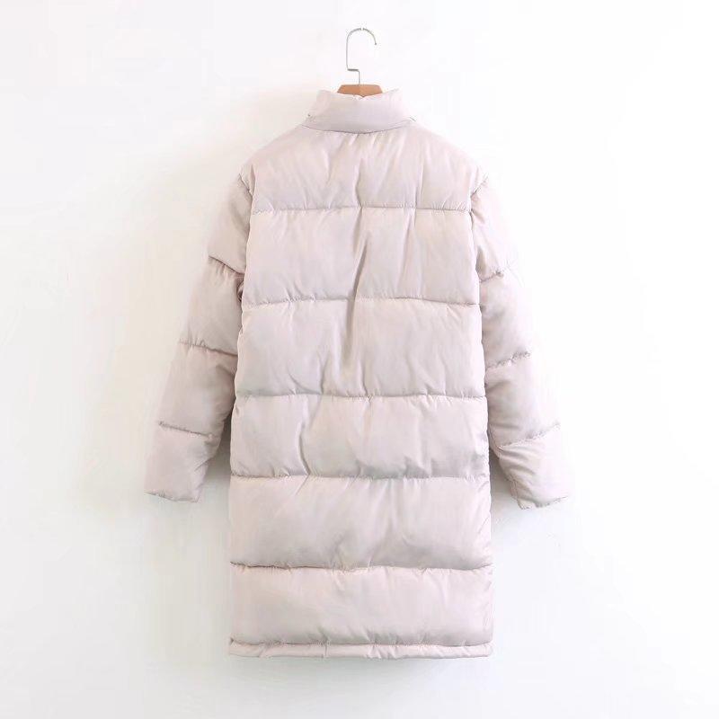 SCIONE Зима Женщины Длинная пуховая куртка Хлопчатобумажное пальто Большого размера — фото 9