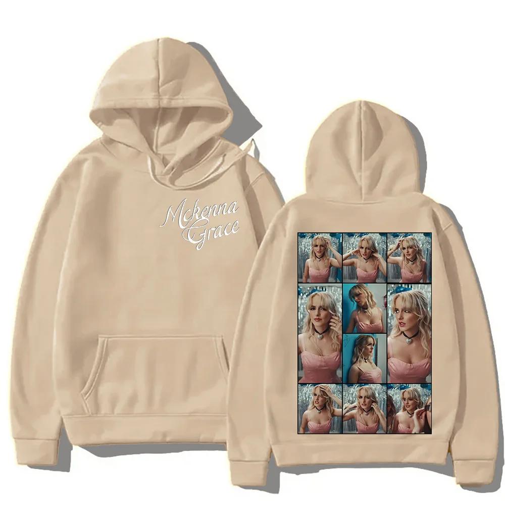 2024 Fashion Men's Female Hoodies Mckenna Grace LOSER!! Sweatshirt New Music Album Streetwear Soft with Hooded Oversized Clothes
