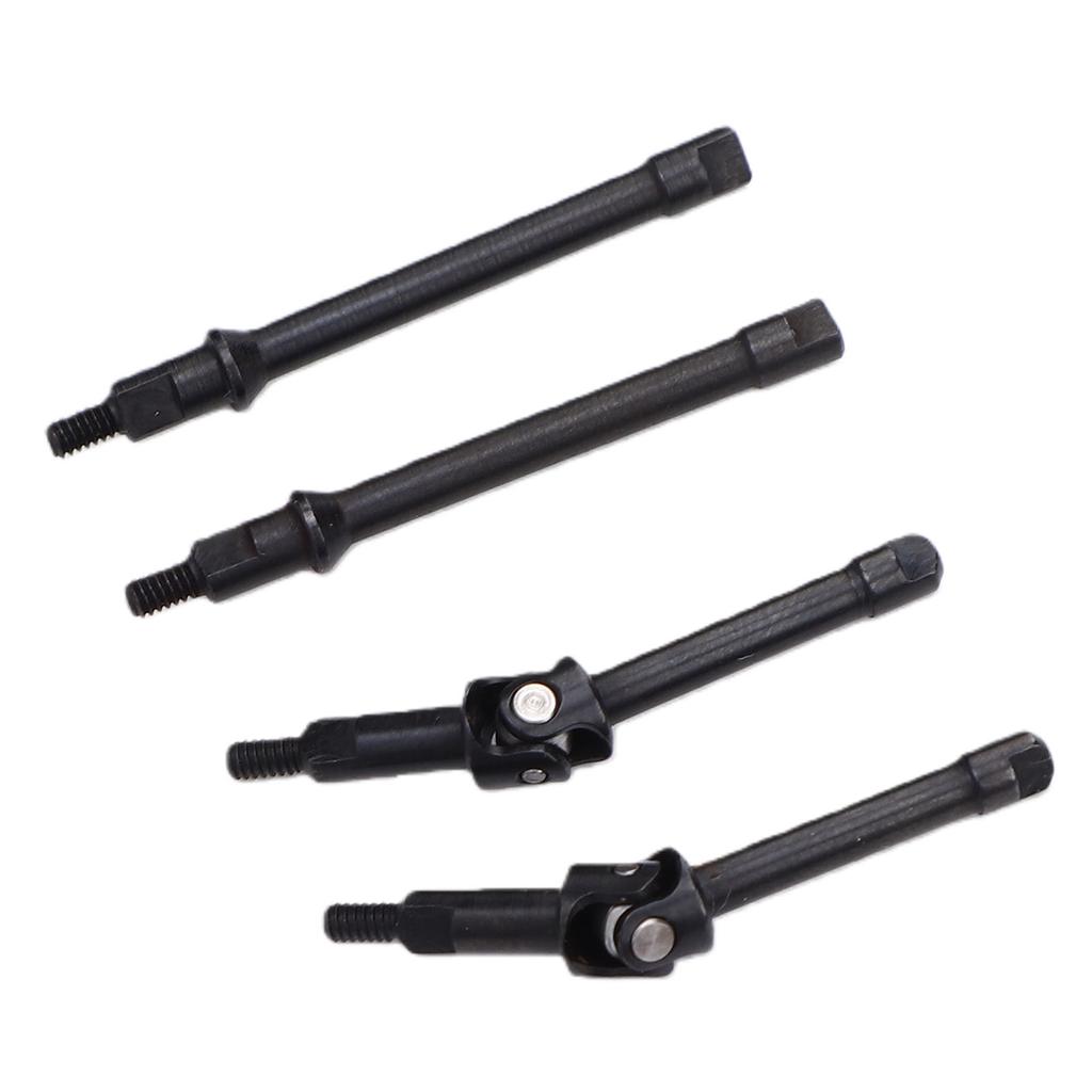 1 Pair RC Front Rear Steel Drive Shafts Fit for SCX30 1 30 Crawlers RC CVD Shaft Set Black