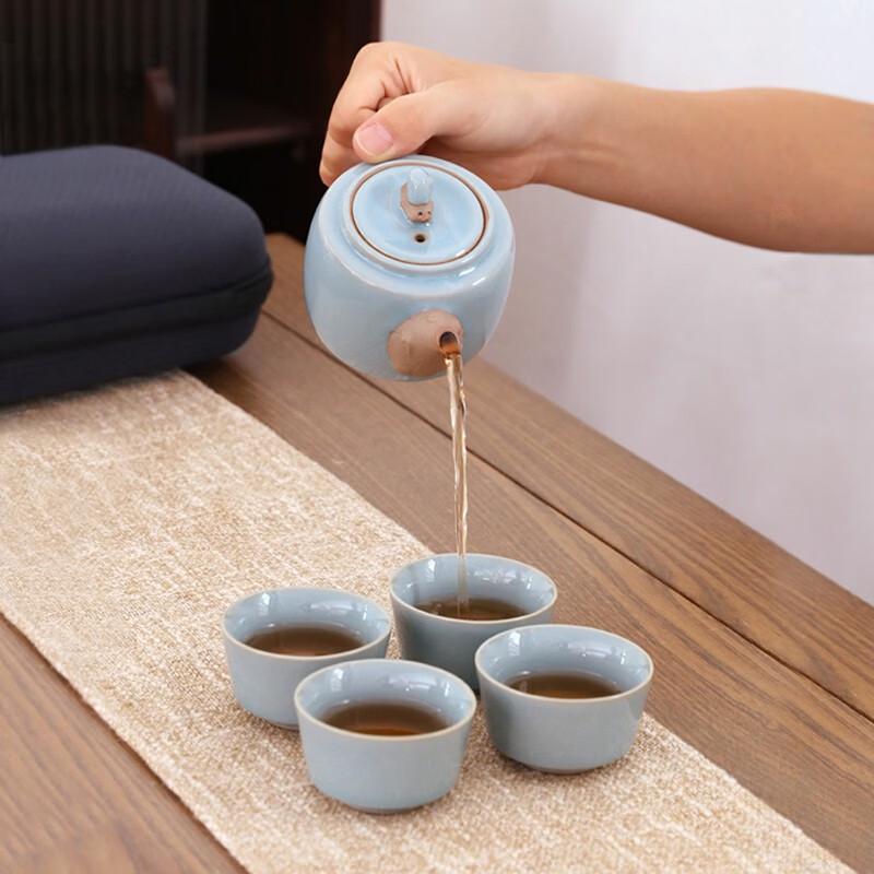 Ba Fang Li Slow Dance of Life 5-Piece Tea Set