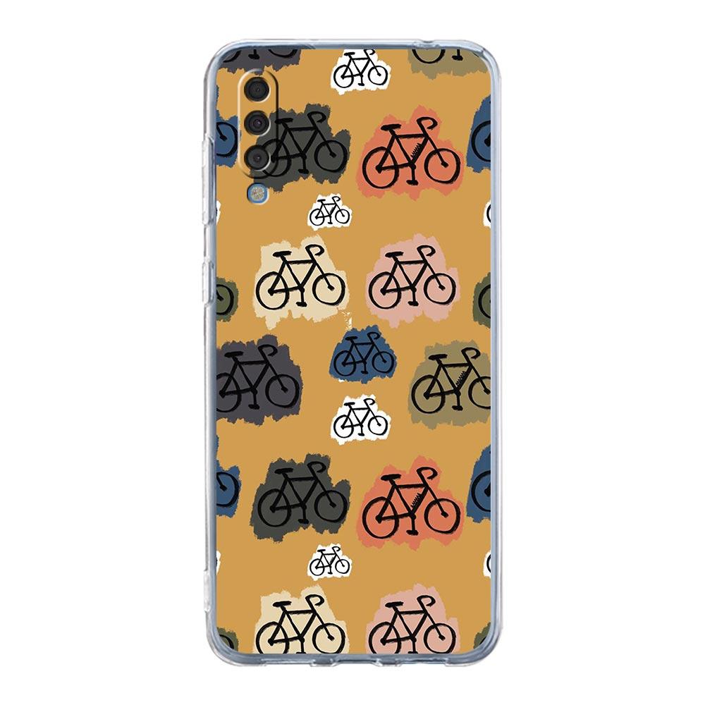 Phone Case For Samsung A56 A36 A26 A16 A14 A12 A22 A32 5G A34 A42 A52 A54 A50 A70 A40 A20S A04S A06 Cover Mountain Bike Cycling