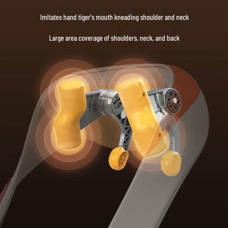 Chigo Neck and Shoulder Massager with Heat CN Plug (adapter Included)