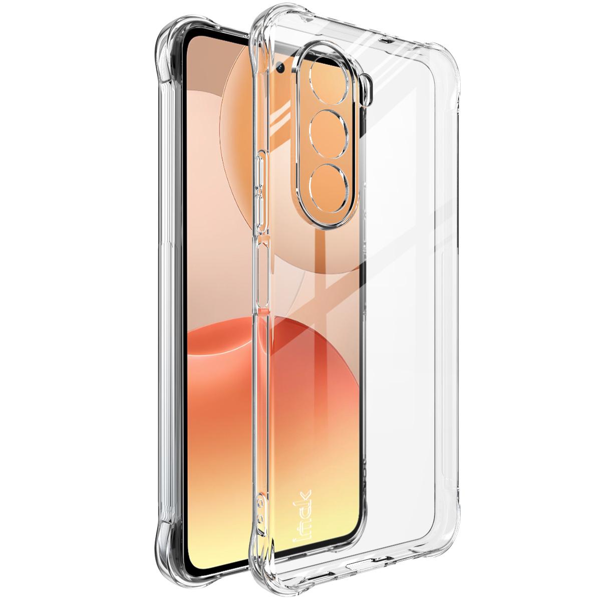 

For Realme P4x 5G Phone Case IMAK Shock-resistant Soft Case Realme P4x 5G білий