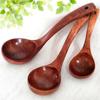 Stirrer Hot Pot Spoon Natural Wooden Long Handle Ladle Scoop Rice Soup Spoon Wood Spoon Soup Ladle