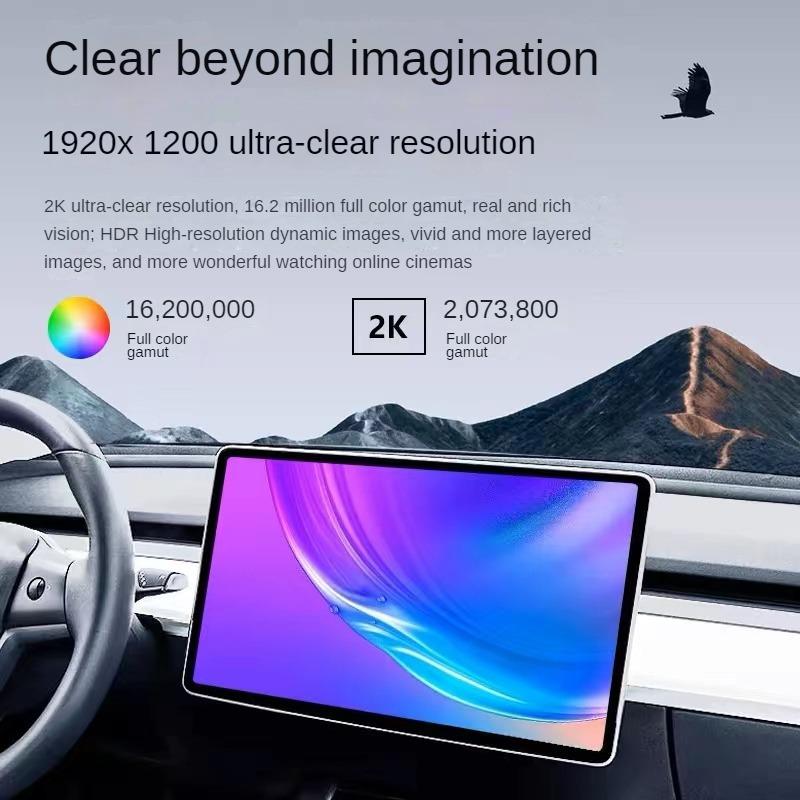 Hicar 13.1 Inch Universal For Toyota Corolla & RAV4 Wireless Carplay Android Auto Stereo Multimedia Player GPS WiFi 4G 2 Din