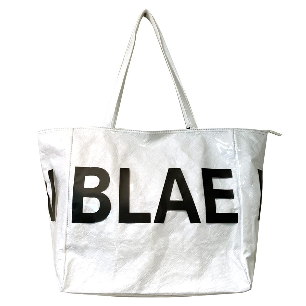 

Tote Large Craft PVC Vinyl Square Wide Shoulder 2024 [DIVA Rose] Women s Bag, Capacity, A4, Waterproof, Paper, Bag, Bag, Shape, Gusset, Bag, (White)