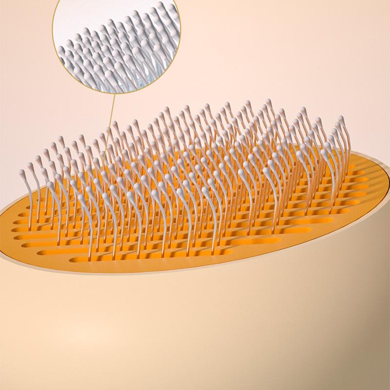 Dog Comb One-click Pet Hair Remover Self Cleaning Dogs Brush Massage Cat Brush Dog Grooming Dogs Hair Comb Pet Accessories Combs