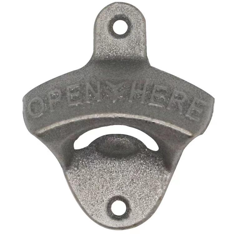 Retro Cast Iron Wall-Mounted Bottle Opener