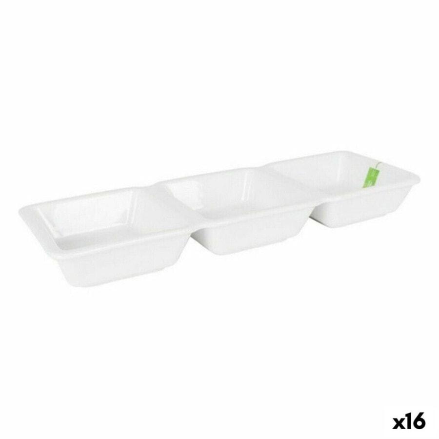 

Блюдо из фарфора La Mediterranea Yummy Закуска, Белый, 29,3 x 9,5 x 3,3 см (16 штук)