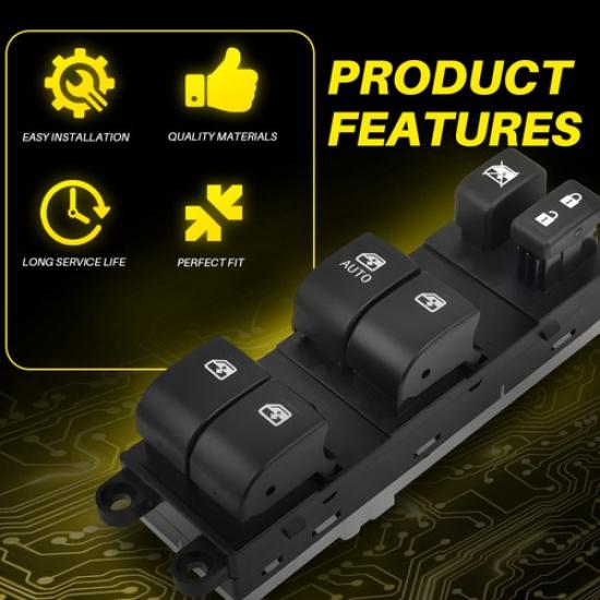 Front Control Left Window 83071AJ21C Fits for Subaru Switch Legacy Outback US