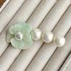Acetate Flower Hair Clip Korean Style Duckbill Clip Cute Camellia Pearl Side Clip  Daily