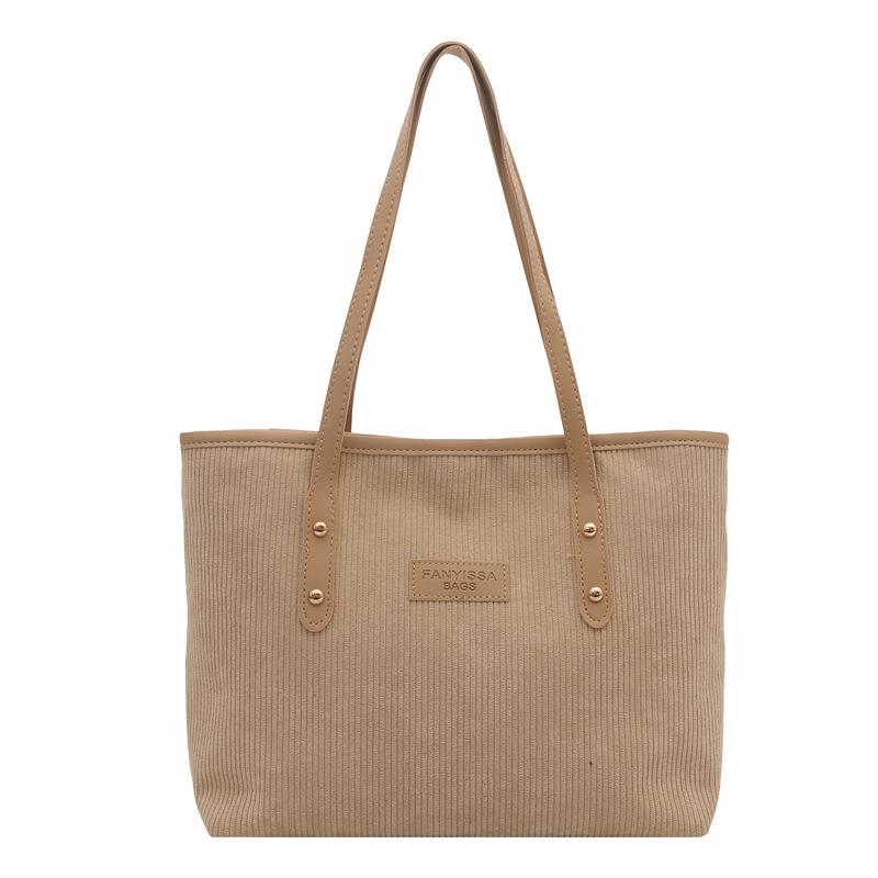 2025 Autumn/Winter Women's Trendy Tote: Casual, Spacious, Distinctive Shoulder Handbag