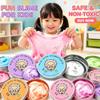 Best Seller Colorful Non-Newtonian Liquid Decompression Toys Transparent Elastic Modeling Compound Non-Toxic Creative Crafts