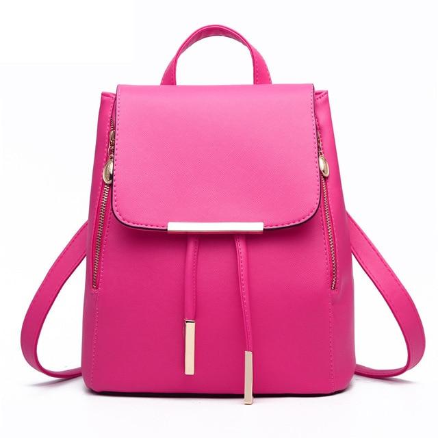 School Backpack Artificial Leather Women Shoulder Bag Floral School Bag For Teens Girls School Backpack Artificial Leather Women Shoulder Bag Floral School Bag For Teens Girls