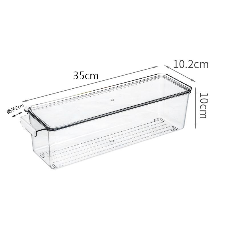 Klare PET-Kühlschrank-Aufbewahrungsbox für Obst & Gemüse