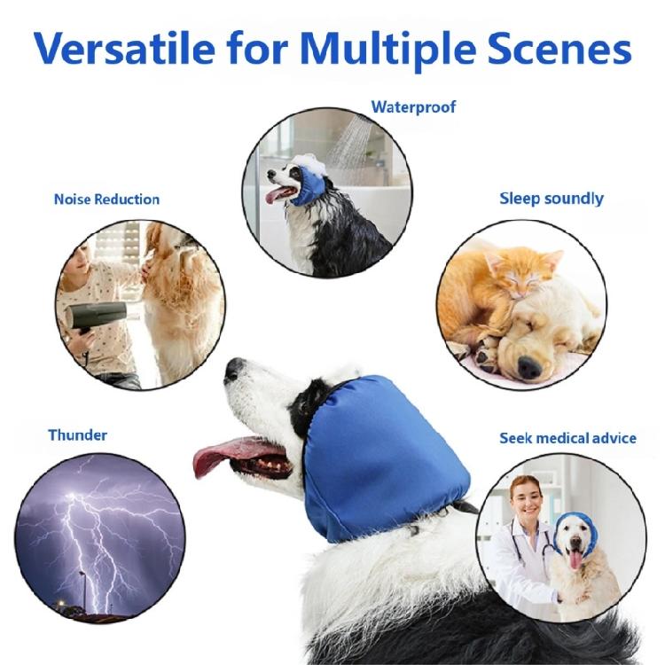 Comfortable Waterproof Ear Protectors For Dog Swimming And Bathing To Keep Ear Dry Grooming Earmuffs for Water Sport