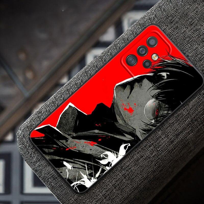 Japanese Anime Tokyo Ghoul Phone Case For Samsung A12 A22 A31 A32 A50 A51 A70 A71 A72 A11 A21S A02S A10S A20S A30S A52 S 5G