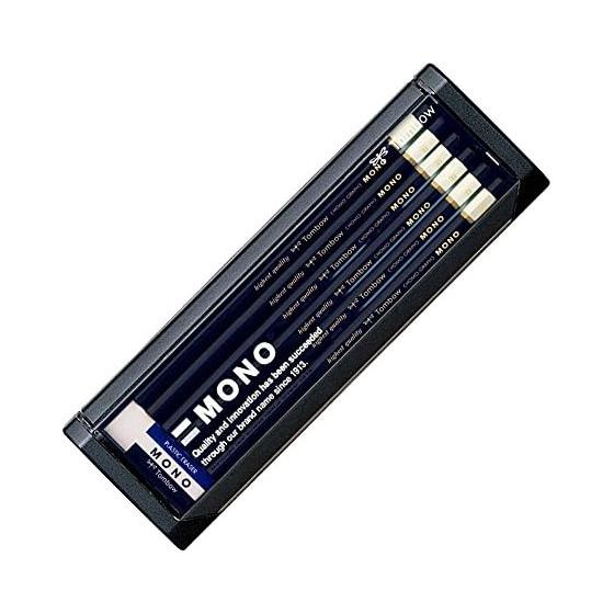 Tombow Высококачественный карандаш B MONO (Карандаш высокого стандарта с ультратонким стержнем) с ластиком MONO для черчения/рисования 1 дюжина MONO-B