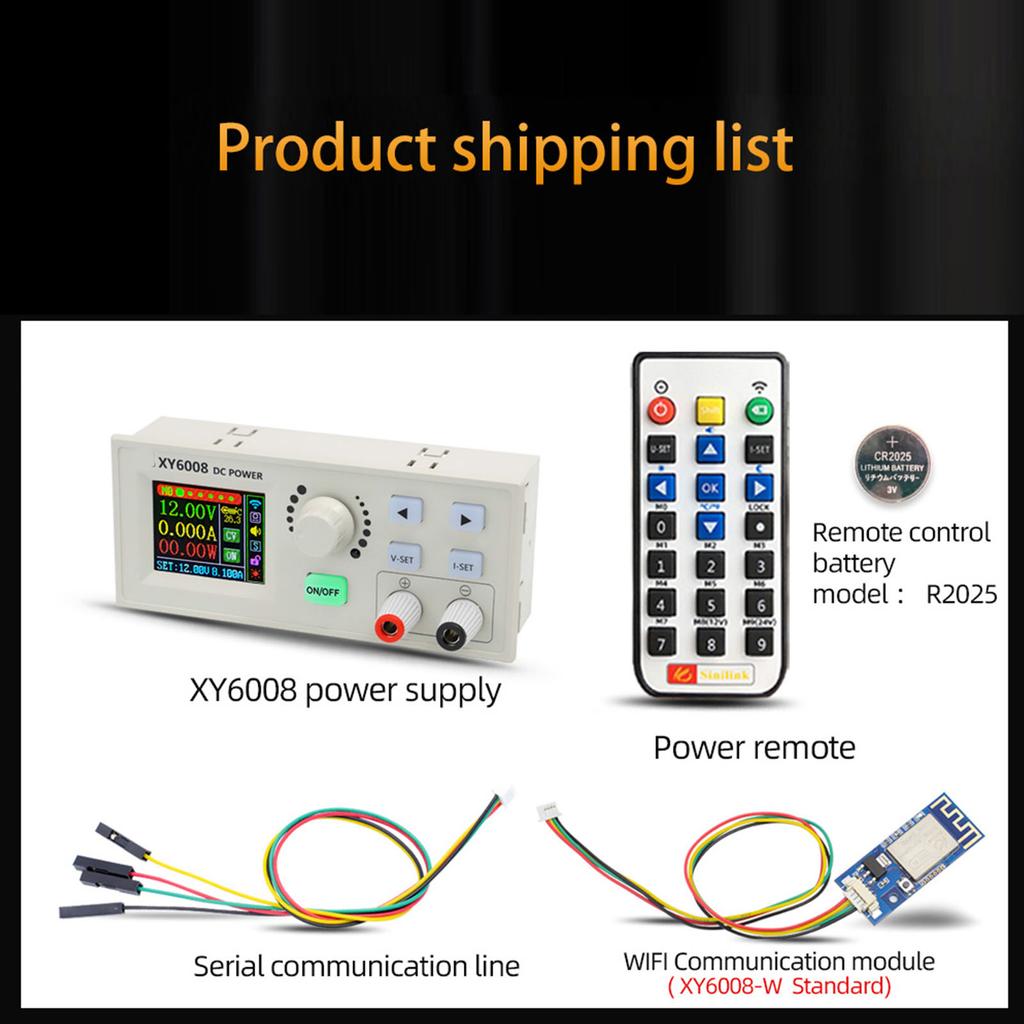 Direct Current Regulated Power Supplys Constant Voltage and Constant Current Maintenance 60V 8A 480W Step Down Module