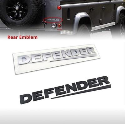 Defender Amblem Rozet İsim Plakası Kapı Yan Çamurluk Logosu Araba Şekillendirme